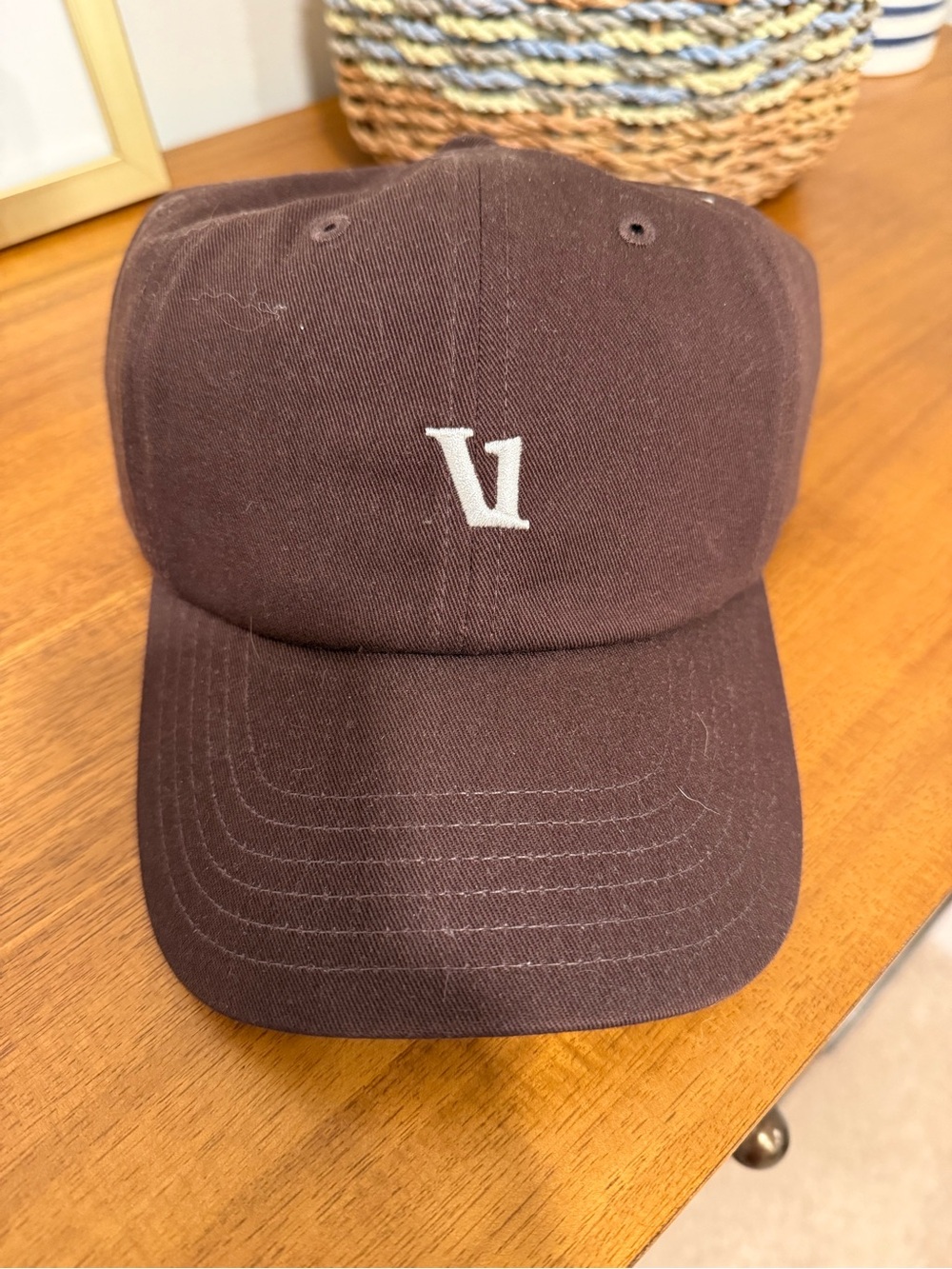 Vuori Chocolate Brown Baseball Cap NWT